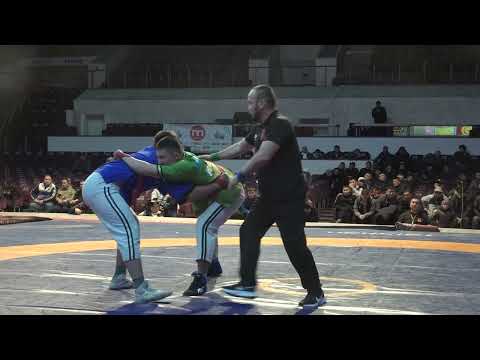 Видео: Чемпионат Кыргызстана 2024 г. 100 кг - Мыктыбеков Баяман х Джакенов Арген
