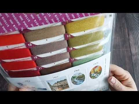 Видео: Покупки наборов для вышивания