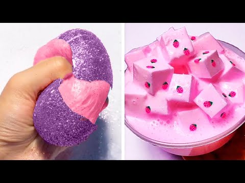 Видео: Расслабляющие АСМР-видео со слаймом для сна | Satisfying Slime No Talking ASMR 3747