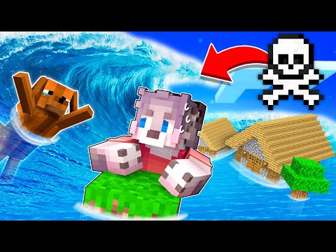 Видео: МАЙНКРАФТ, НО КАЖДУЮ МИНУТУ В МИРЕ ПРОИСХОДИТ АПОКАЛИПСИС ! ЦУНАМИ В MINECRAFT