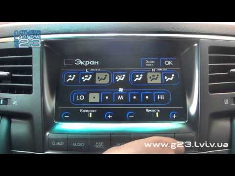 Видео: Адаптация и русификация Lexus LX570 2008 USA---Europe