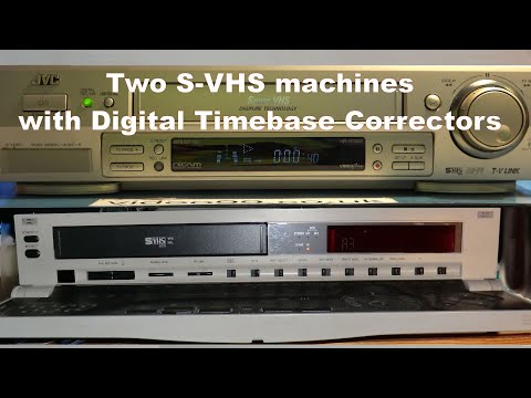 Видео: Посмотрите на Panasonic AG-4700 и JVC HR-S7600 SVHS с TBC. Я уже расстроился.