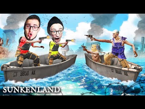 Видео: У НАС БОЛЬШИЕ ПРОБЛЕМЫ! ПОСТРОИЛИ МОТОРНУЮ ЛОДКУ В ЗАТОПЛЕНОМ МИРЕ! КООП ВЫЖИВАНИЕ В SUNKENLAND