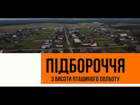 Видео: Підбороччя з висоти пташиного польоту (20.08.2021)
