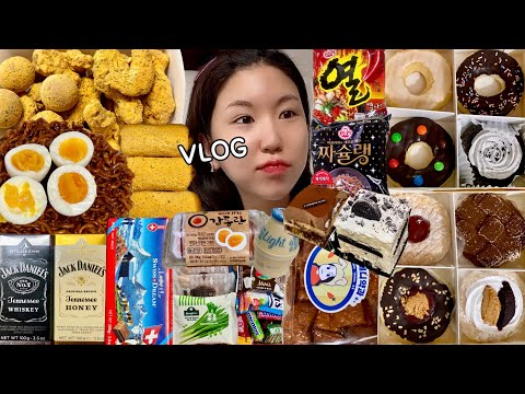 Видео: Mukbang Vlog🧡 Челлендж на 10 000 калорий!?