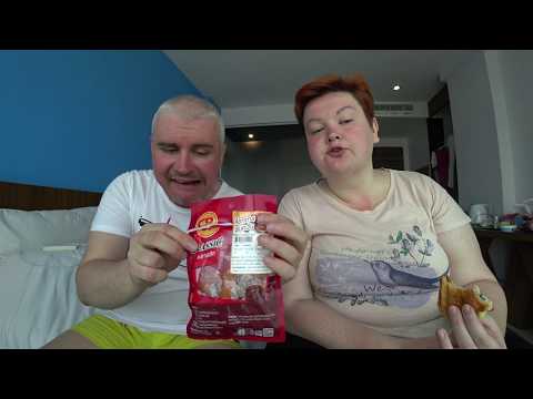 Видео: МУКБАНГ завтрак с Пиратами) Таиланд это РАЙ для гурмана! Гедзе с креветками, булочки на пару и кофе