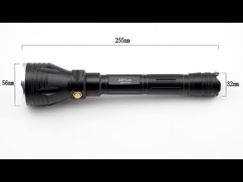 Видео: Фонарь yupard для подводной охоты