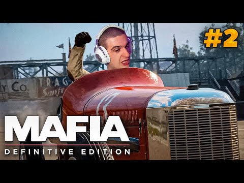 Видео: ЭВЕЛОН проходит Mafia: Definitive Edition #2 ГОНКИ!