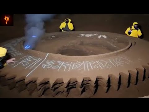 Видео: В Индии обнаружен древний станок для резки камня!