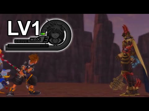 Видео: Я прошёл Kingdom Hearts 2 на 1 уровне с 1HP...