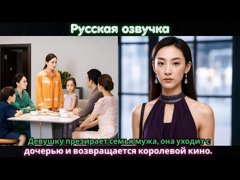 Видео: Девушку презирает семья мужа, она уходит с дочерью и возвращается королевой кино