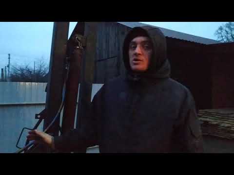 Видео: Самодельный , навесной погрузчик , Гусак