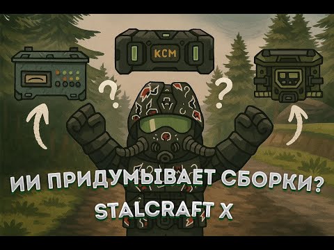 Видео: ИИ ПРИДУМАЛ СБОРКИ В STALCRAFT X?
