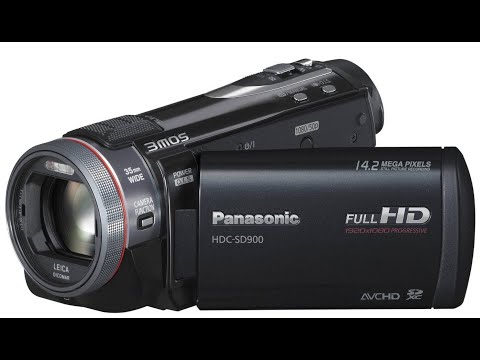 Видео: Видеокамера Panasonic HDC-  SD 900