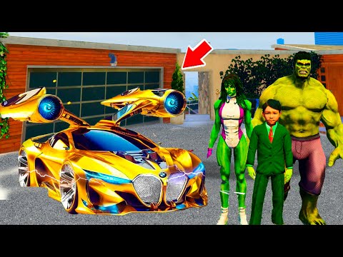 Видео: ХАЛК ОТБАСЫ БАЛАСЫНА КӨЛІК СЫЙЛАДЫ (GTA V)