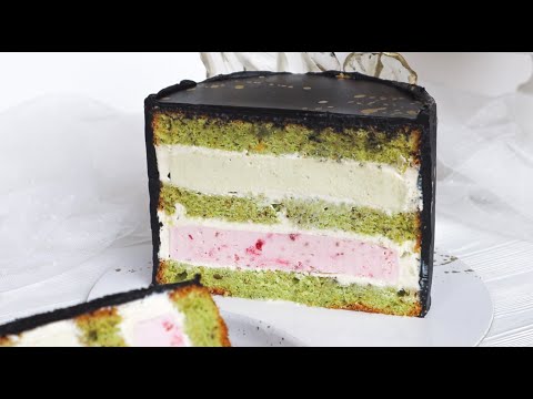 Видео: Торт ФИСТАШКА МАЛИНА | Фисташковый мусс | КРЕМ | Pistachio Сake | Pistachio Sponge