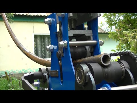 Видео: Трубогиб ,,Удачный,,  Новый помощник в мастерскую