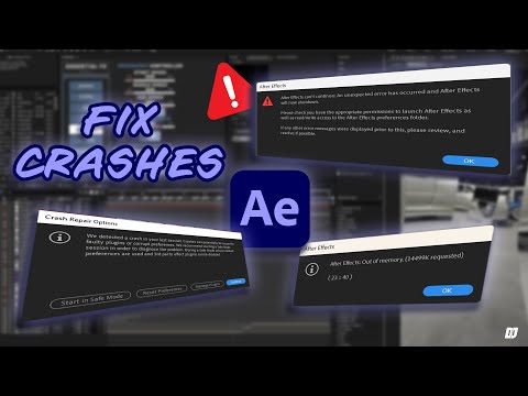 Видео: Как исправить сбои, ошибки и проблемы рендеринга After Effects