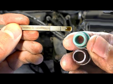 Видео: Двигатель ест масло? Заменил сальники клапанов. Показываю помогло или нет