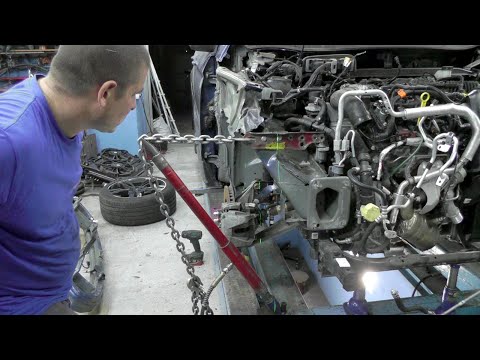 Видео: Ford Edge ST.  Вытяжка передней части авто.