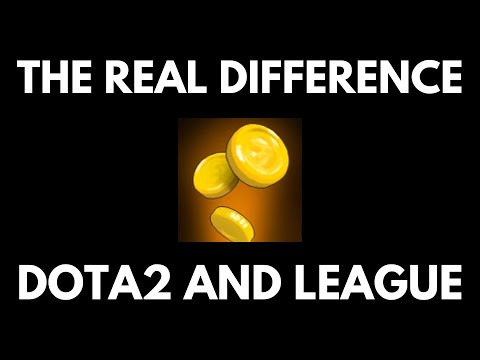 Видео: НАСТОЯЩАЯ разница между DotA и League