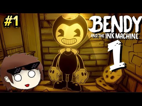 Видео: МНЕ СТРАШНО!!! 😱😱😱Bendy and the Ink Machine #1