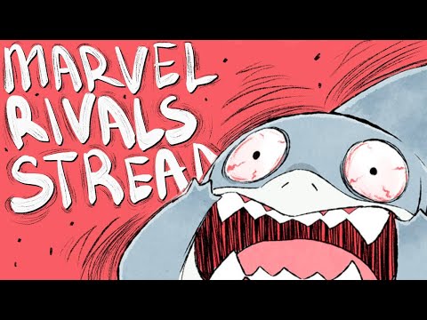 Видео: Реальная акула играет на игровой акуле в Marvel Rivals