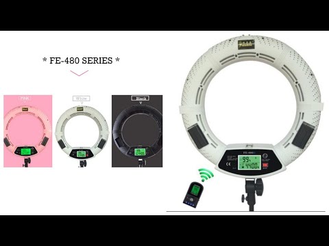 Видео: КОЛЬЦЕВАЯ ЛАМПА Yidoblo FE-480II. Обзор кольцевой лампы FE-480II.НАСТРОЙКА ПУЛЬТА FE-480.Тестируем.