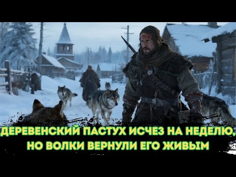 Видео: Деревенский пастух пропал на неделю… Волки привели его домой живым и невредимым!