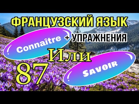 Видео: SAVOIR или CONNAÎTRE: что выбрать?  + УПРАЖНЕНИЯ | французский по полочкам