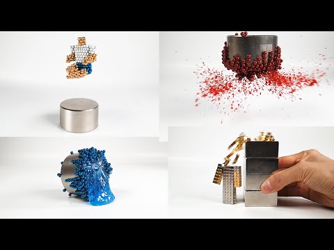Видео: Магнитное замедленное движение с магнитами-монстрами