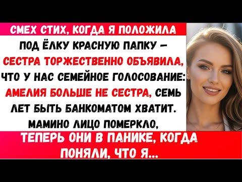 Видео: СЕСТРА ВЫГНАЛА МЕНЯ В РОЖДЕСТВО — КРАСНАЯ ПАПКА, КОТОРУЮ Я ПОКАЗАЛ, ЗАСТАВИЛА ЕЁ ОНЕМЕТЬ