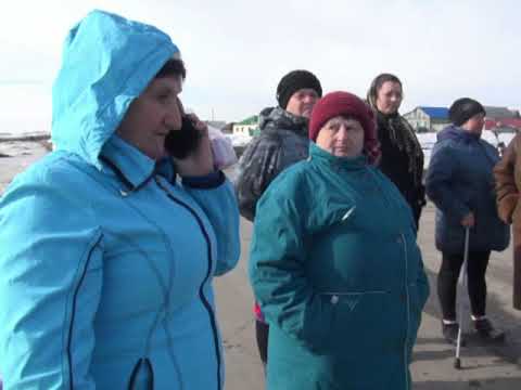 Видео: 04 04 2018 г ,  мост в с  Гвазда уплыл