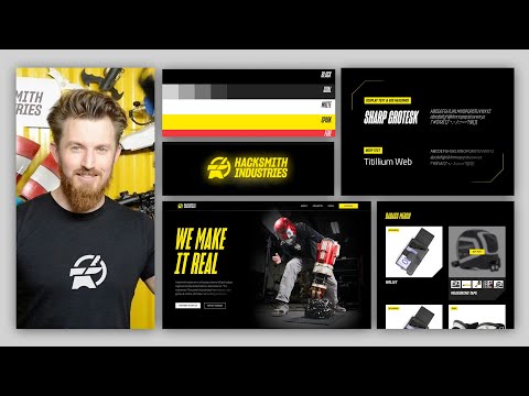 Видео: Создание мудбордов для веб-сайта Hacksmith (StudioXperience, эпизод 2)