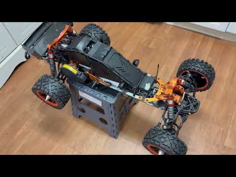 Видео: RC Rovan BAJA  5b  Part II / Радиоуправляемая бензиновая модель