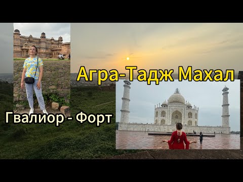 Видео: Путешествие по Индии | Гвалиор Форт|город Агра 7 чудо света Тадж Махал |Агра Форт