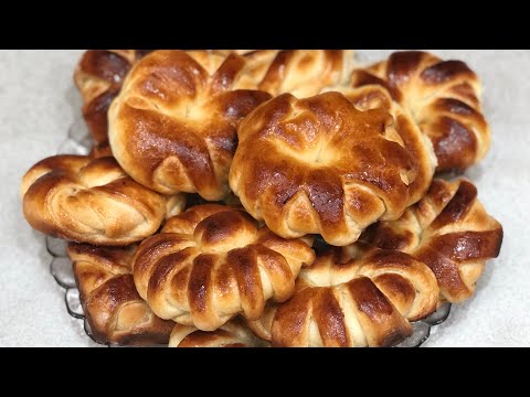 Видео: Вкусные булочки-плюшки.