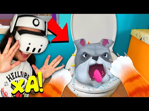 Видео: НЕПОСЛУШНЫЙ КОТ СМЫЛ СОБАЧКУ В УНИТАЗ!! (I Am Cat VR)