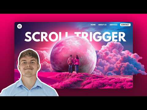 Видео: ПРИЛОЖЕНИЕ ПРИ ПРОКРУТКЕ - GSAP Elementor Scrolltrigger (без плагина-слайдера)