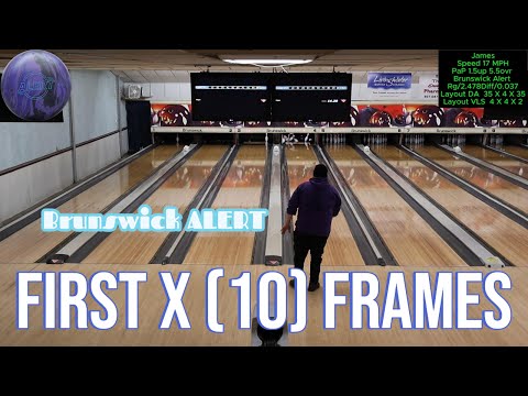 Видео: Brunswick ALERT Solid //Первые X (10) кадров на снимке дома//Первый этап нашего обзора//4k //2025