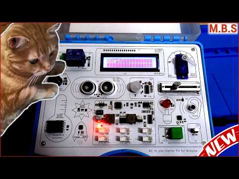 Видео: Arduino для начинающих - Elecrow all in one Arduino Kit. Супер набор всё в одном