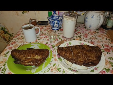 Видео: Жарим Леща и Готовим Домашний Майонез под Рюмку Водки🍸