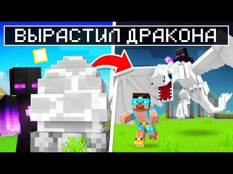 Видео: ✅ Райм ВЫРАСТИЛ и ПРОКАЧАЛ Дракона в Майнкрафт! #НоваяЭра