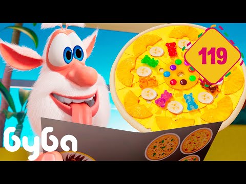 Видео: Буба 🙂 Пицца 🍕 НОВАЯ СЕРИЯ ⭐ Сборник веселых мультфильмов 🔥 Мультики