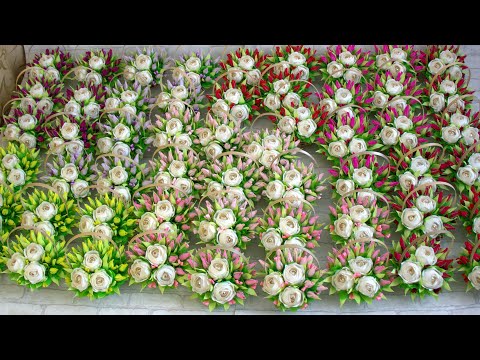 Видео: Букет из конфет. Корзина роз. Видео мастер-класс Анны Тюмеровой.