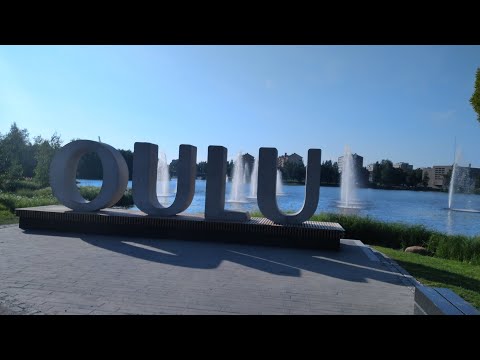 Видео: Велодорожки в Оулу (Финляндия)