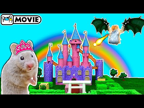 Видео: Хомяк спасает Принцессу из замка Колдуна 🧙 Хомура Хам Питомцы