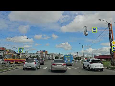 Видео: с. Власиха, ул. Новосибирская (ул. Сосновая)   ——   Барнаул, Малый Павловский тракт (ул. Сиреневая)