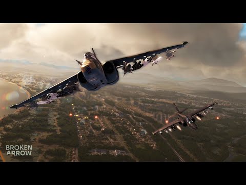 Видео: Broken Arrow! Десантура! Забросы в тыл и много ракет!!!