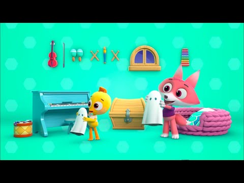 Видео: Привидение — Новая 64 серия 🔥 — Цветняшки — Развивающий мультик для малышей